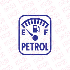 Petrol Fuel Warning Sticker for Tanks