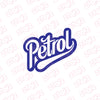 Compact Petrol Label for Clear Signs