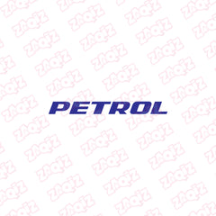 Clear Petrol Fuel Tank Notice Decal