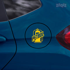 Adhesive Petrol Label for Cars & Bikes