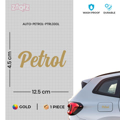 Petrol Decal for Easy Fuel Indicator