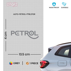 Petrol Use Notice for Safety and Tanks