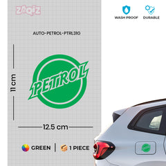 Easy-Use Petrol Label for Fuel Caps