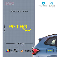 Petrol Use Notice for Safety and Tanks