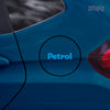 Petrol Only Decal for Clear Instructions