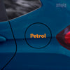 Petrol Only Decal for Clear Instructions