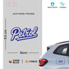 Bright and Bold Petrol Tank Indicator