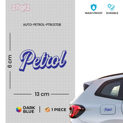 Petrol Warning Label for Fuel Safety Use