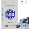 Petrol Decal for High Visibility Use