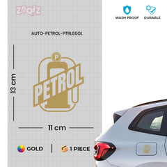 Adhesive Petrol Label for Cars & Bikes