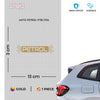 Simple Petrol Fuel Safety Marker Label