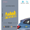 Petrol Use Notice for Vehicle Tanks