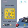 Safe Petrol Use Sticker for All Tanks