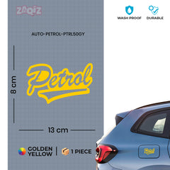 Petrol Fuel Reminder Decal for Vehicles