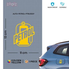 Adhesive Petrol Label for Cars & Bikes