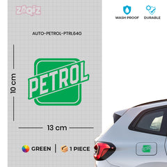 Petrol Safety Sticker for Fuel Tanks