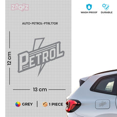 Minimalist Petrol Tank Reminder Sticker