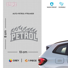 Petrol Sticker for Tank Use Clarity