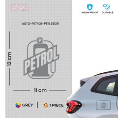 Adhesive Petrol Label for Cars & Bikes