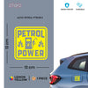 Safe Petrol Use Sticker for All Tanks