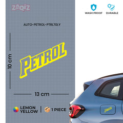Petrol Indicator Sticker for Fuel Caps