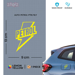 Petrol Label for Bike and Car Fuel Caps