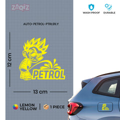 Power Packed Drive - Petrol Sticker for Fuel Precision