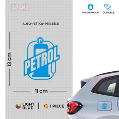 Adhesive Petrol Label for Cars & Bikes