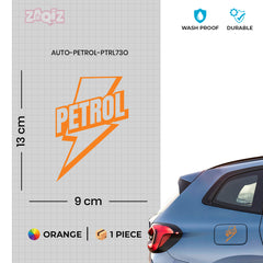 Petrol Label for Bike and Car Fuel Caps