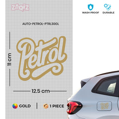 High Adhesion Petrol Use Warning Tag