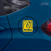 Clear Petrol Use Sticker for Vehicles