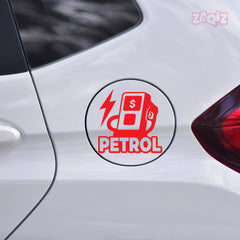 Zaqiz Petrol Only Label Sticker – Compact and Bold Appearance