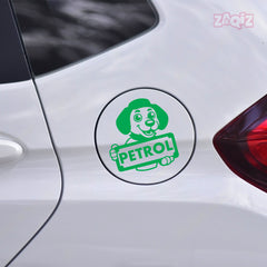 Zaqiz Petrol Fuel Type Identification Sticker – Simple Design