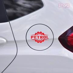 Zaqiz Petrol Mark Label Sticker – Scratch Resistant Vinyl