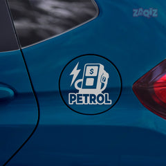 Zaqiz Petrol Only Label Sticker – Compact and Bold Appearance