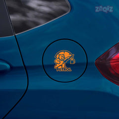Zaqiz Petrol Fuel Type Sign Sticker – Premium Vinyl Material
