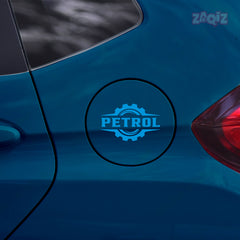 Zaqiz Petrol Mark Label Sticker – Scratch Resistant Vinyl