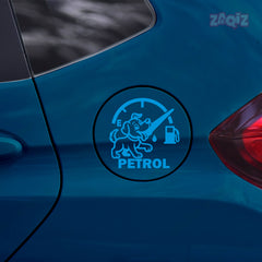 Zaqiz Petrol Fuel Cap Sticker – Glossy Finish and Neat Look