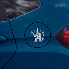 Zaqiz Petrol Symbol Label for Car Fuel Lid – Neat and Smooth Finish