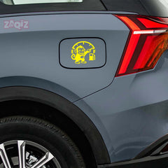 Zaqiz Petrol Word Logo Sticker – Ideal for Fuel Tank Caps