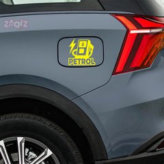 Zaqiz Petrol Only Label Sticker – Compact and Bold Appearance