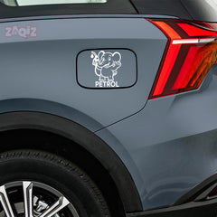 Zaqiz Petrol Tag Adhesive Label for Cars – Clear Fuel Marking