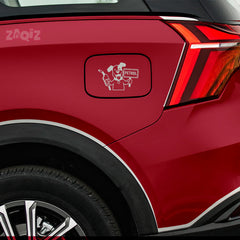 Zaqiz Petrol Sign Vinyl Sticker – Clear and Bold Print Design