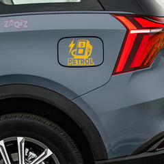 Zaqiz Petrol Only Label Sticker – Compact and Bold Appearance