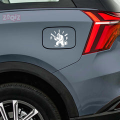 Zaqiz Petrol Symbol Label for Car Fuel Lid – Neat and Smooth Finish