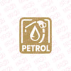 Clear Petrol Use Sticker for Vehicles
