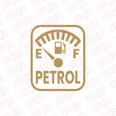 Petrol Fuel Warning Sticker for Tanks