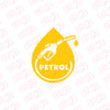 Petrol Only Fuel Tank Label for Cars