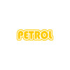 Minimal Design Petrol Use Sticker Label