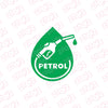 Petrol Only Fuel Tank Label for Cars